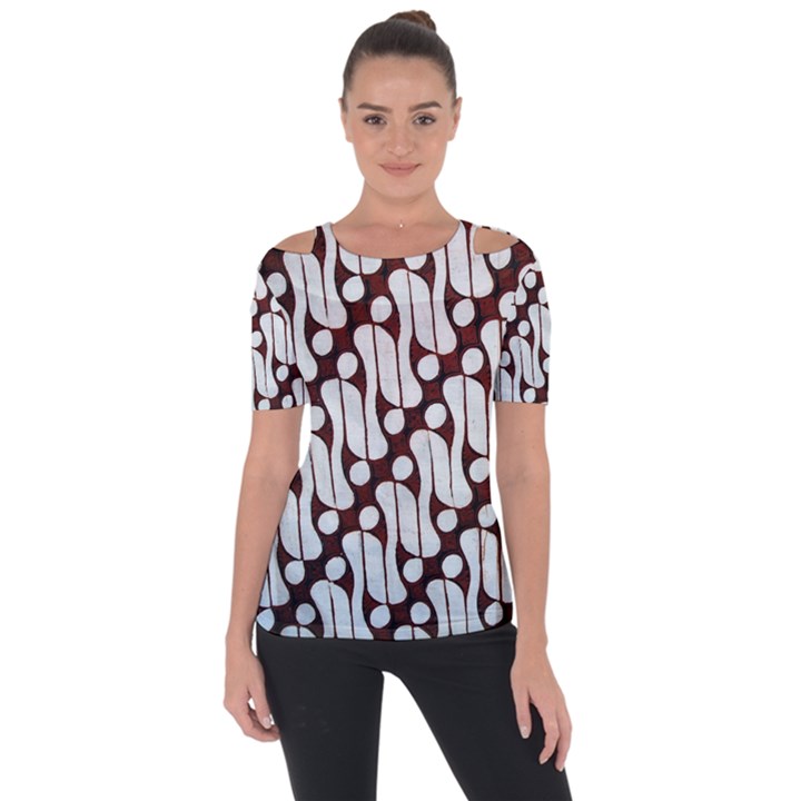 Batik Art Patterns Short Sleeve Top