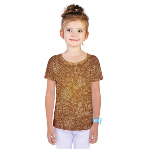 Batik Art Pattern Kids  One Piece Tee by BangZart