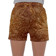 Batik Art Pattern Sleepwear Shorts