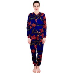 Batik  Fabric Onepiece Jumpsuit (ladies)  by BangZart