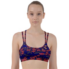 Batik  Fabric Line Them Up Sports Bra