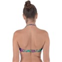 Background Colorful Bugs Halter Bandeau Bikini Top View2