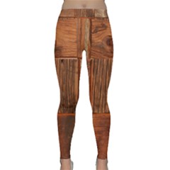 Barnwood Unfinished Classic Yoga Leggings by BangZart