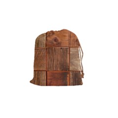 Barnwood Unfinished Drawstring Pouches (small)  by BangZart