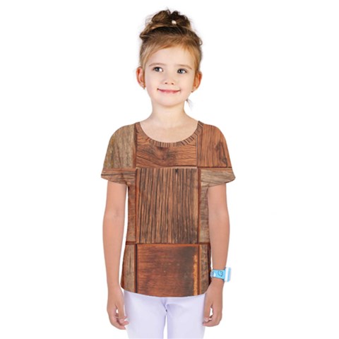 Barnwood Unfinished Kids  One Piece Tee by BangZart