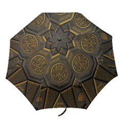 Aztec Runes Folding Umbrellas by BangZart