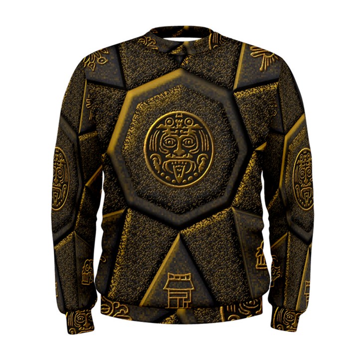 Aztec Runes Men s Sweatshirt