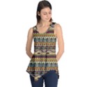 Aztec Pattern Ethnic Sleeveless Tunic View1