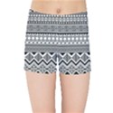 Aztec Pattern Design Kids Sports Shorts View1