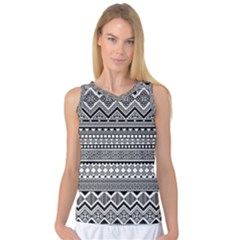 Aztec Pattern Design(1) Women s Basketball Tank Top by BangZart