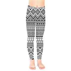 Aztec Pattern Design(1) Kids  Legging