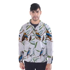 Australian Kookaburra Bird Pattern Wind Breaker (men) by BangZart