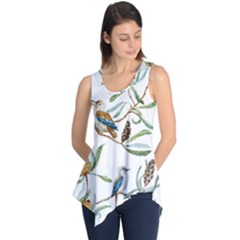 Australian Kookaburra Bird Pattern Sleeveless Tunic by BangZart