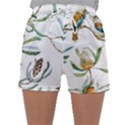 Australian Kookaburra Bird Pattern Sleepwear Shorts View1