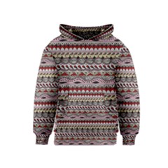 Aztec Pattern Art Kids  Pullover Hoodie