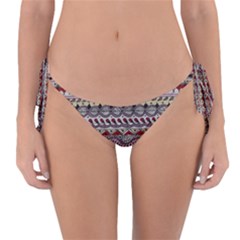 Aztec Pattern Art Reversible Bikini Bottom