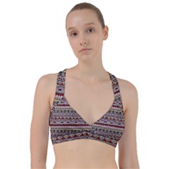 Aztec Pattern Art Sweetheart Sports Bra by BangZart