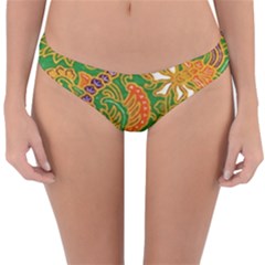 Art Batik The Traditional Fabric Reversible Hipster Bikini Bottoms