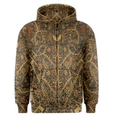 Art Indonesian Batik Men s Zipper Hoodie by BangZart