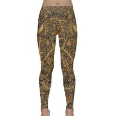 Art Indonesian Batik Classic Yoga Leggings by BangZart