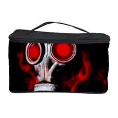 Gas Mask Cosmetic Storage Case by Valentinaart