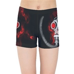 Gas Mask Kids Sports Shorts