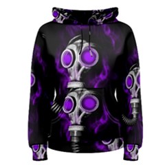 Gas Mask Women s Pullover Hoodie by Valentinaart