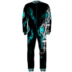 Gas Mask Onepiece Jumpsuit (men)  by Valentinaart