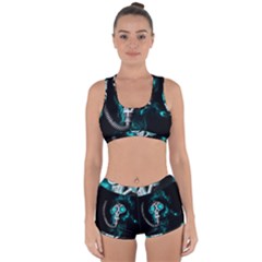 Gas Mask Racerback Boyleg Bikini Set