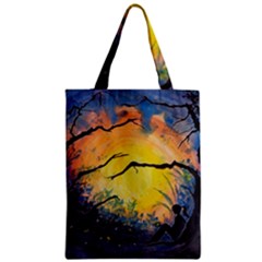 Soul Offering Zipper Classic Tote Bag by Dimkad