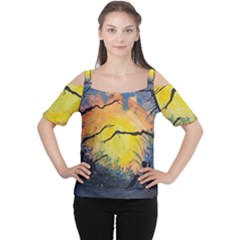 Soul Offering Cutout Shoulder Tee