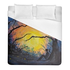 Soul Offering Duvet Cover (full/ Double Size) by Dimkad