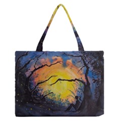 Soul Offering Medium Zipper Tote Bag by Dimkad