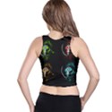 Gas mask Racer Back Crop Top View2