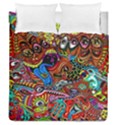 Art Color Dark Detail Monsters Psychedelic Duvet Cover Double Side (Queen Size) View1