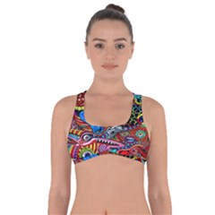 Art Color Dark Detail Monsters Psychedelic Got No Strings Sports Bra