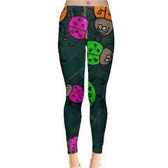 Abstract Bug Insect Pattern Leggings  by BangZart