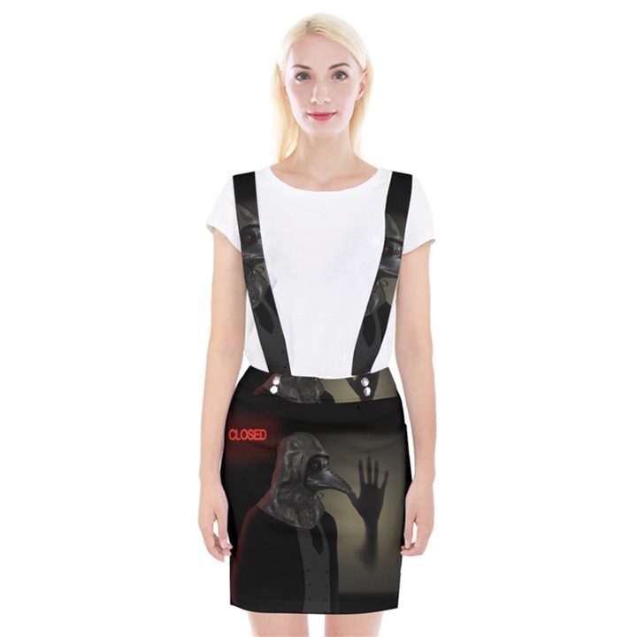 Night walk Braces Suspender Skirt