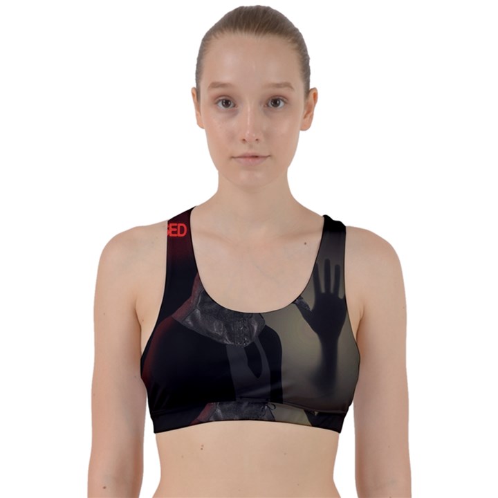 Night walk Back Weave Sports Bra