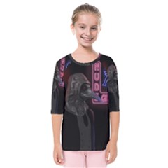 Night Walk Kids  Quarter Sleeve Raglan Tee