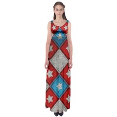 Atar Color Empire Waist Maxi Dress by BangZart