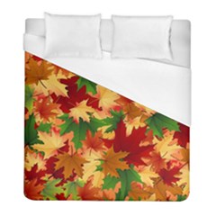 Autumn Leaves Duvet Cover (full/ Double Size) by BangZart