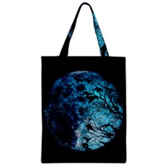 Mars Zipper Classic Tote Bag by Valentinaart