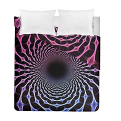 Spider Web Duvet Cover Double Side (full/ Double Size) by BangZart