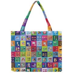 Exquisite Icons Collection Vector Mini Tote Bag by BangZart