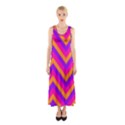 Chevron Sleeveless Maxi Dress View1