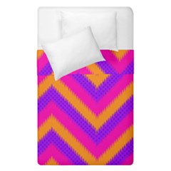 Chevron Duvet Cover Double Side (single Size) by BangZart