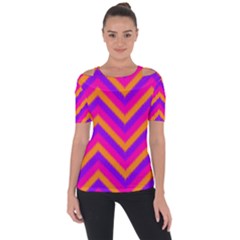 Chevron Short Sleeve Top