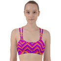 Chevron Line Them Up Sports Bra View1