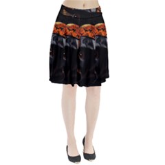 Bird-man  Pleated Skirt